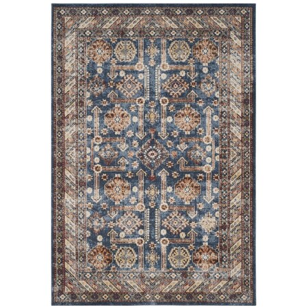 Safavieh 8 x 8 ft. Bijar Square Traditional Rug - Royal & Ivory BIJ653B-8SQ